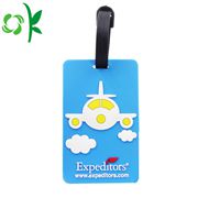 3D Logo Silicone Luggage Tag