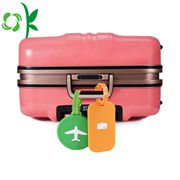 3D Logo Silicone Luggage Tag