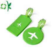 3D Logo Silicone Luggage Tag