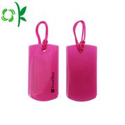 3D Logo Silicone Luggage Tag