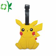3D Logo Silicone Luggage Tag