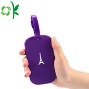 3D Logo Silicone Luggage Tag