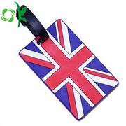 3D Logo Silicone Luggage Tag