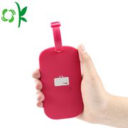 3D Logo Silicone Luggage Tag