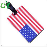 3D Logo Silicone Luggage Tag