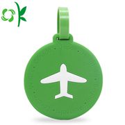 3D Logo Silicone Luggage Tag