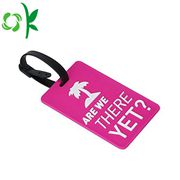 3D Logo Silicone Luggage Tag