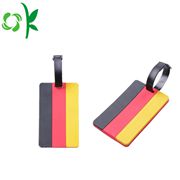 3D Logo Silicone Luggage Tag