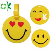 3D Logo Silicone Luggage Tag