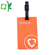 3D Logo Silicone Luggage Tag