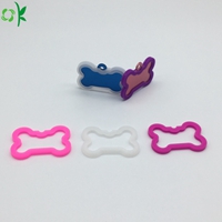 Silicone Bone Shape Pet Tag Silencer