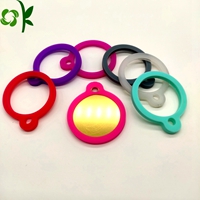 Silicone Round Shape Pet Tag Silencer